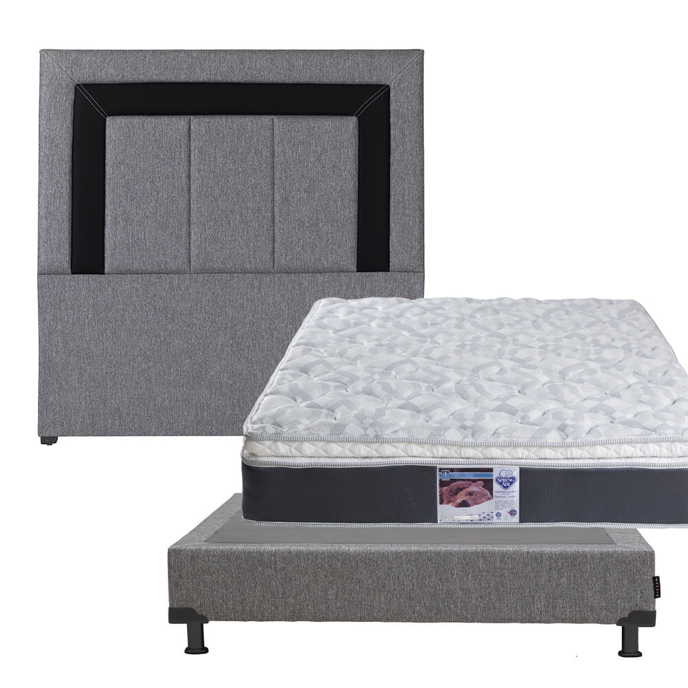 Cabecera Dicasa Bora con Box con Colchón