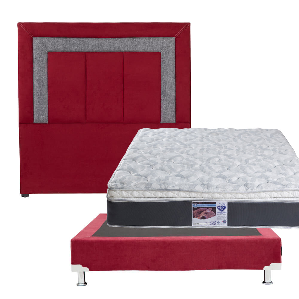 Cabecera Dicasa Bora con Box con Colchón