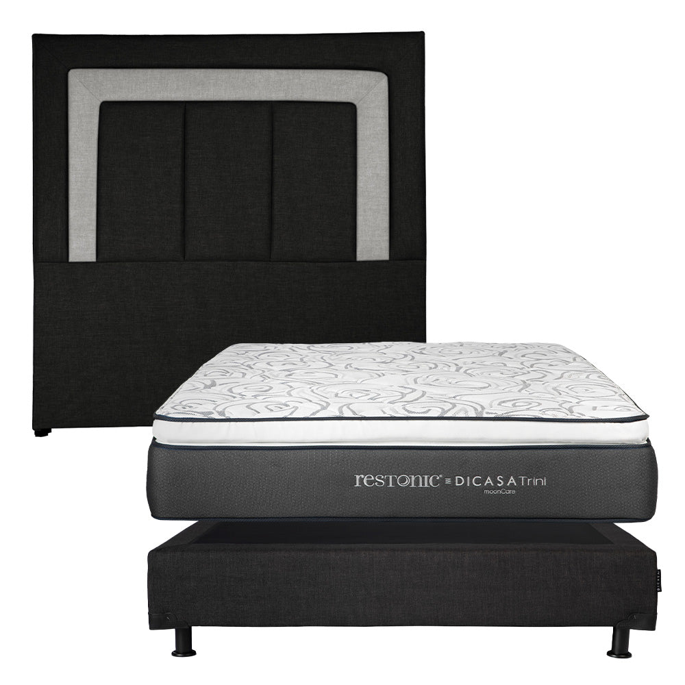 Cabecera Dicasa Bora con Box con Colchón