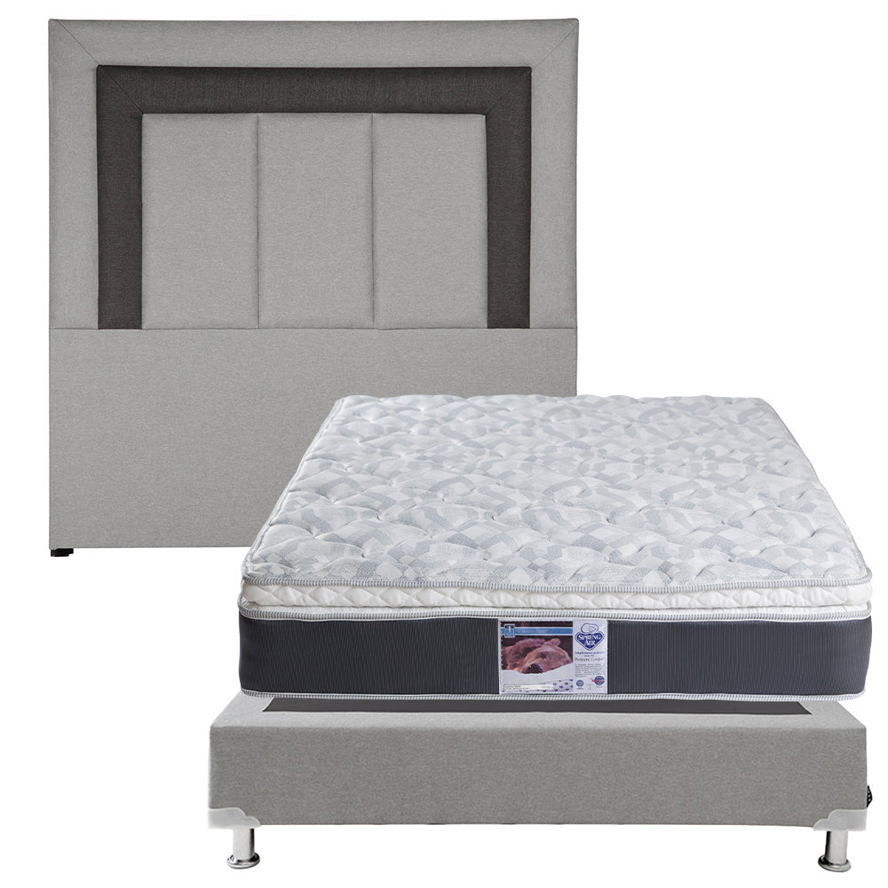 Cabecera Dicasa Bora con Box con Colchón