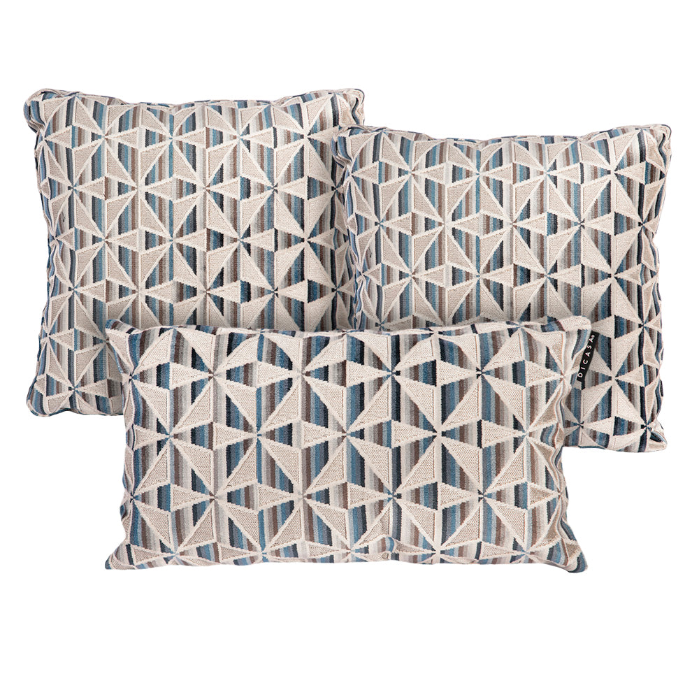 Set de 3 Cojines Dicasa Zita y Delta