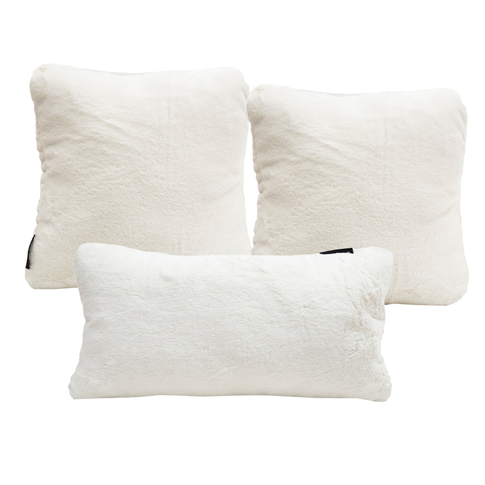 Set de 3 Cojines Dicasa Zita y Delta