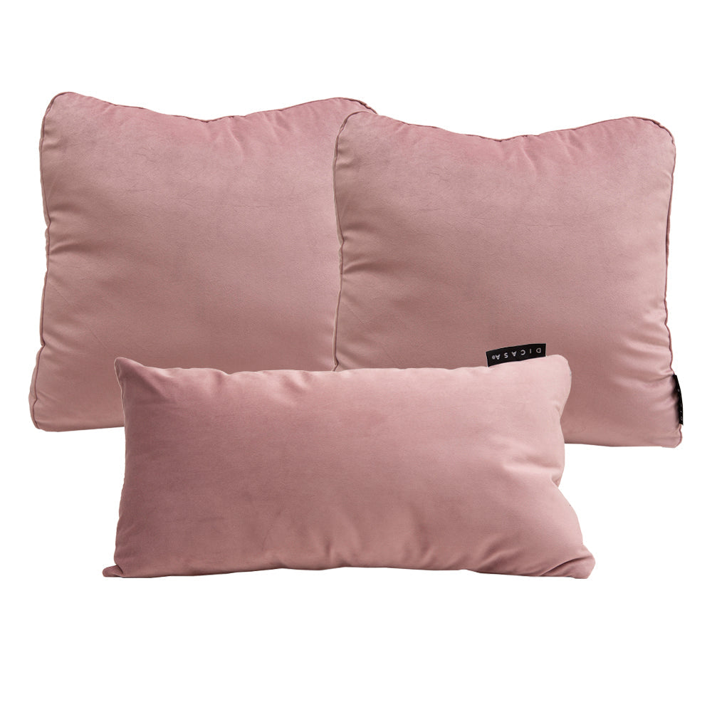 Set de 3 Cojines Dicasa Zita y Delta