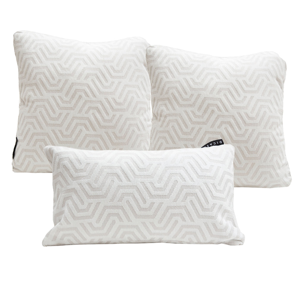 Set de 3 Cojines Dicasa Zita y Delta