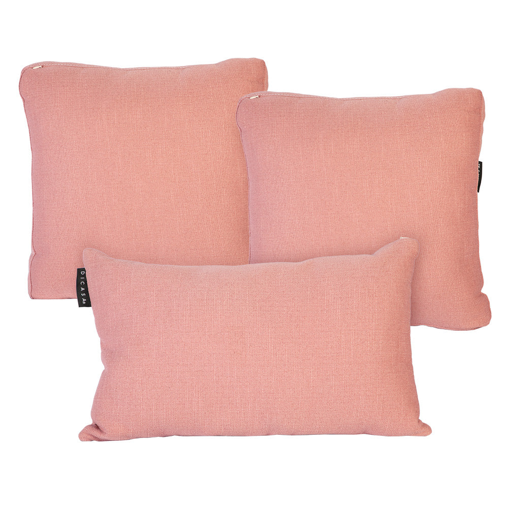 Set de 3 Cojines Dicasa Zita y Delta