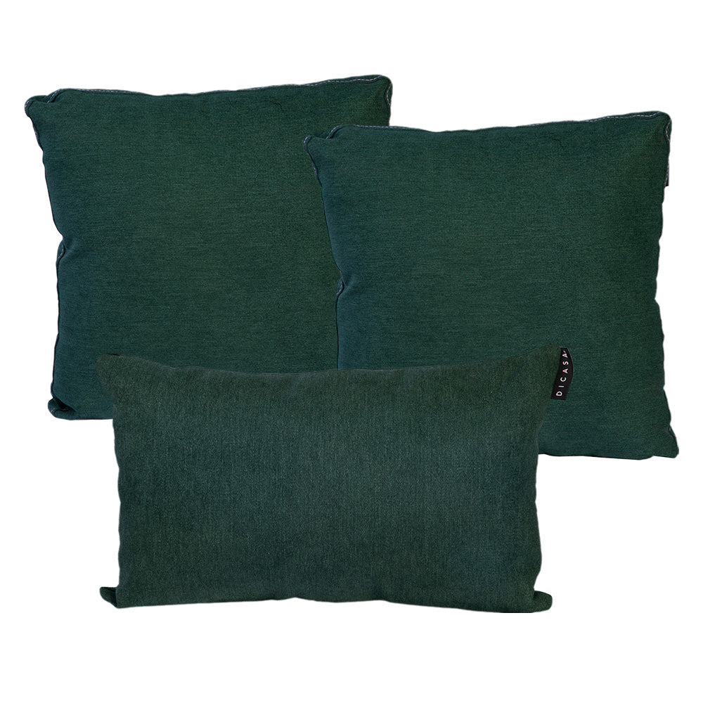 Set de 3 Cojines Dicasa Zita y Delta