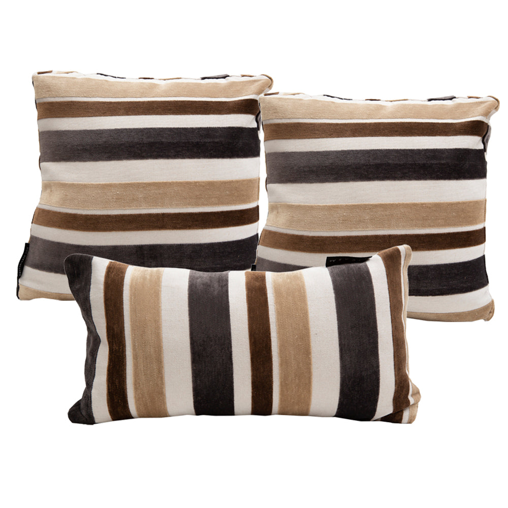 Set de 3 Cojines Dicasa Zita y Delta