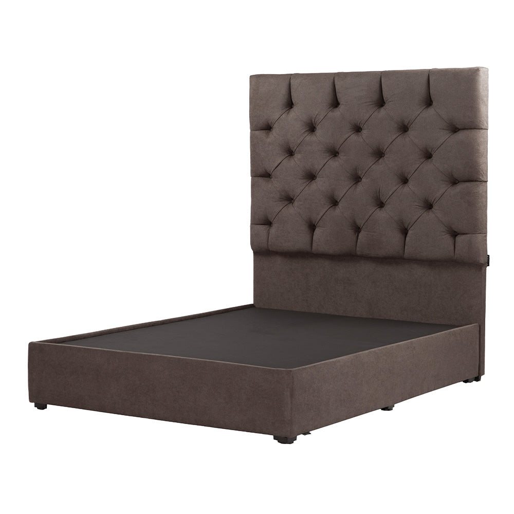 Cabecera Dicasa Capri con Base Cama con Ropa de Cama