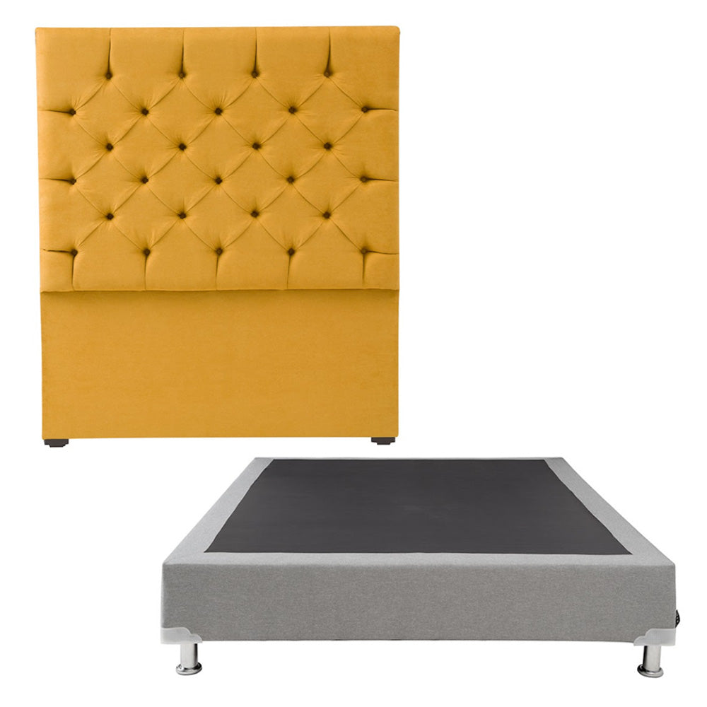 Cabecera Dicasa Mostaza con Box Especial Outlet