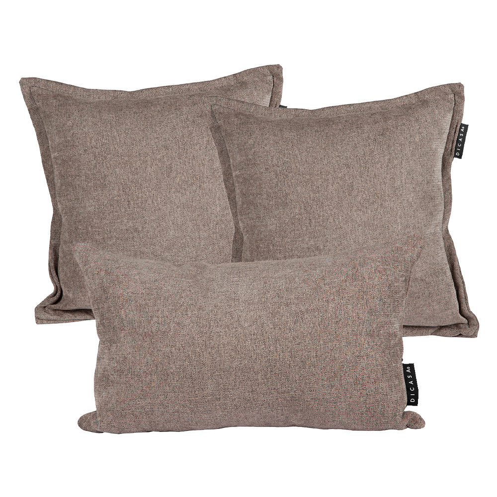 Set de 3 Cojines Dicasa Kappa y Delta