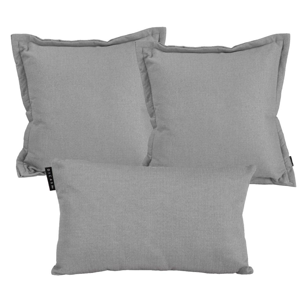 Set de 3 Cojines Dicasa Kappa y Delta