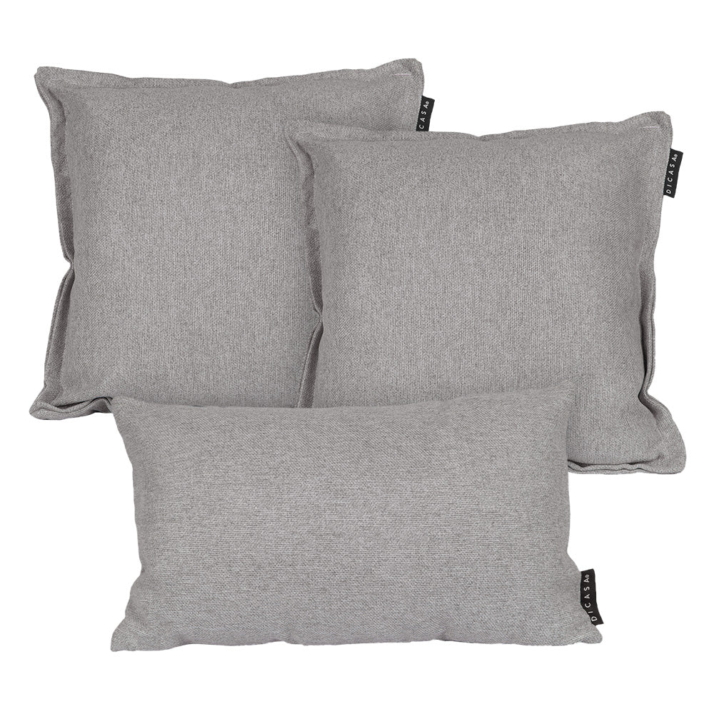 Set de 3 Cojines Dicasa Kappa y Delta