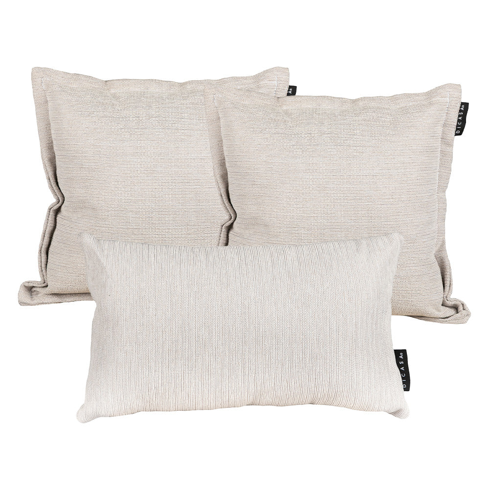 Set de 3 Cojines Dicasa Kappa y Delta