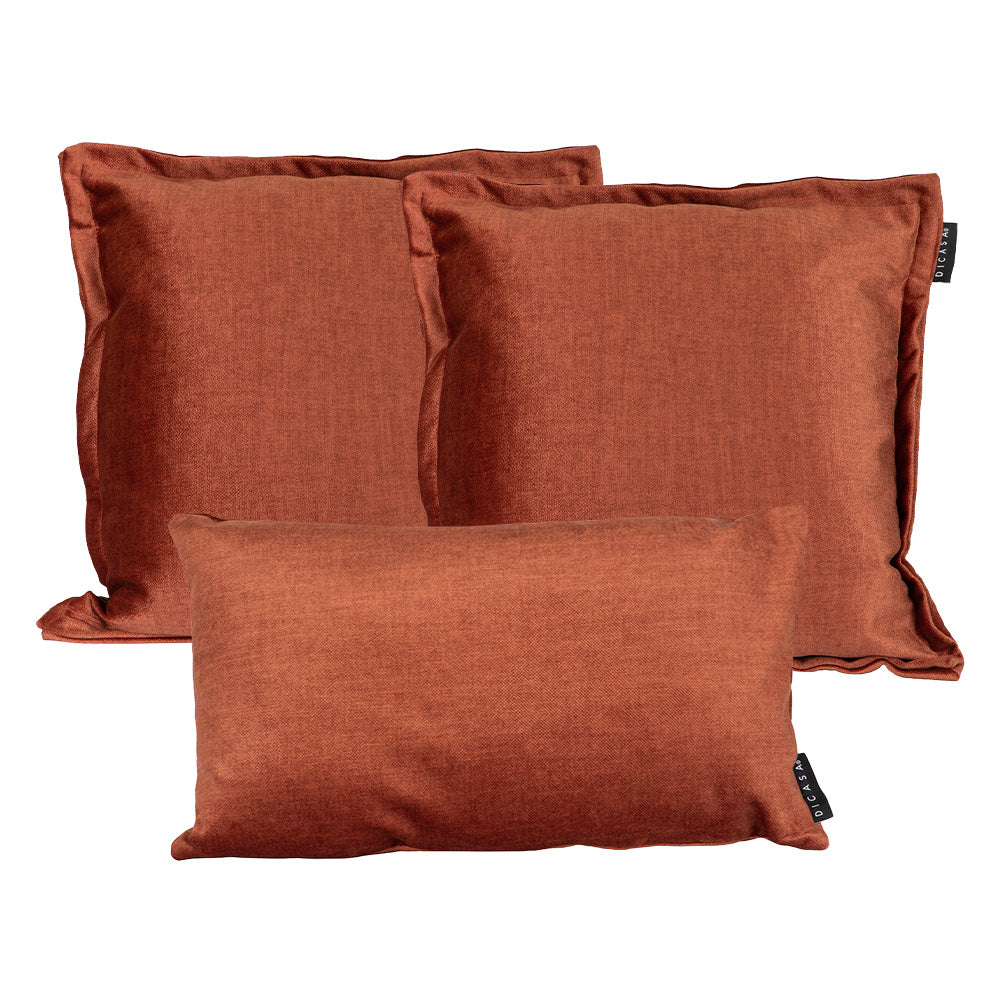 Set de 3 Cojines Dicasa Kappa y Delta