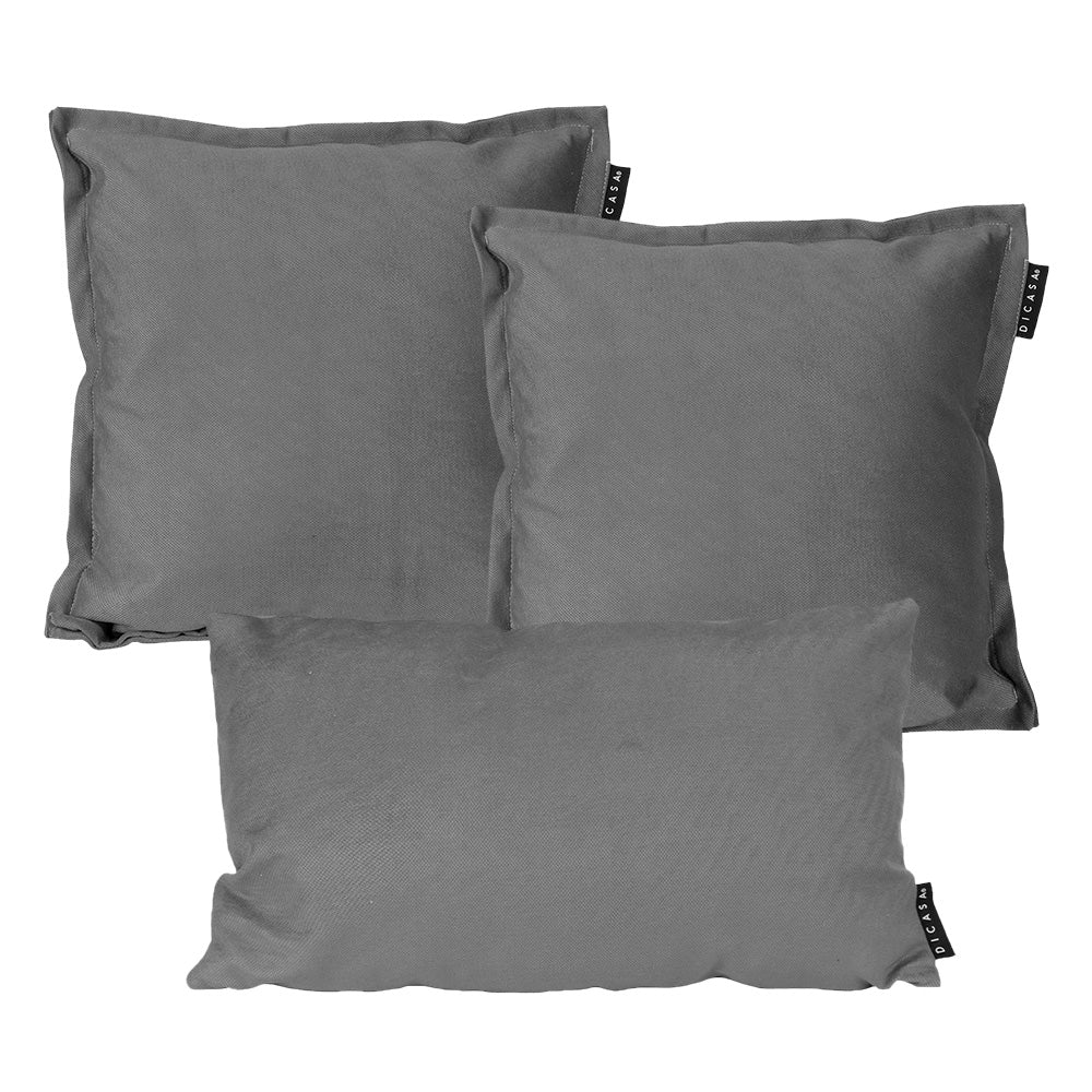 Set de 3 Cojines Dicasa Kappa y Delta