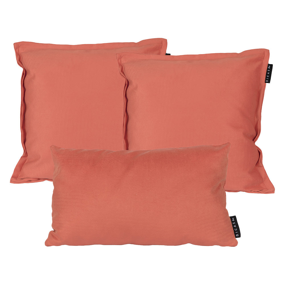 Set de 3 Cojines Dicasa Kappa y Delta