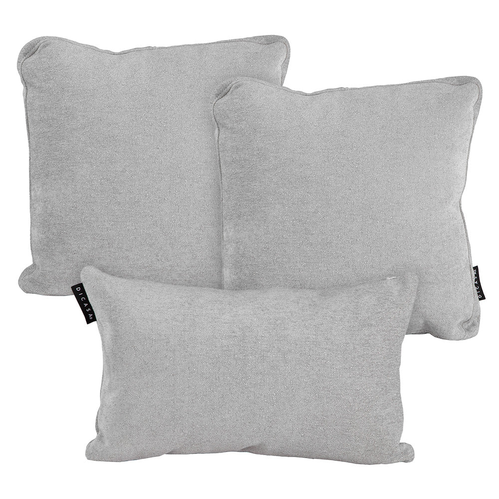 Set de 3 Cojines Dicasa Zita y Delta Outlet