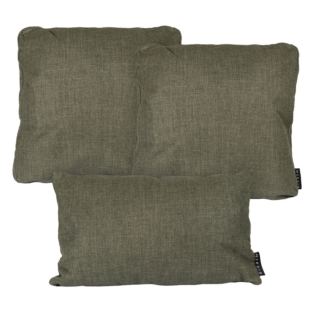 Set de 3 Cojines Dicasa Zita y Delta