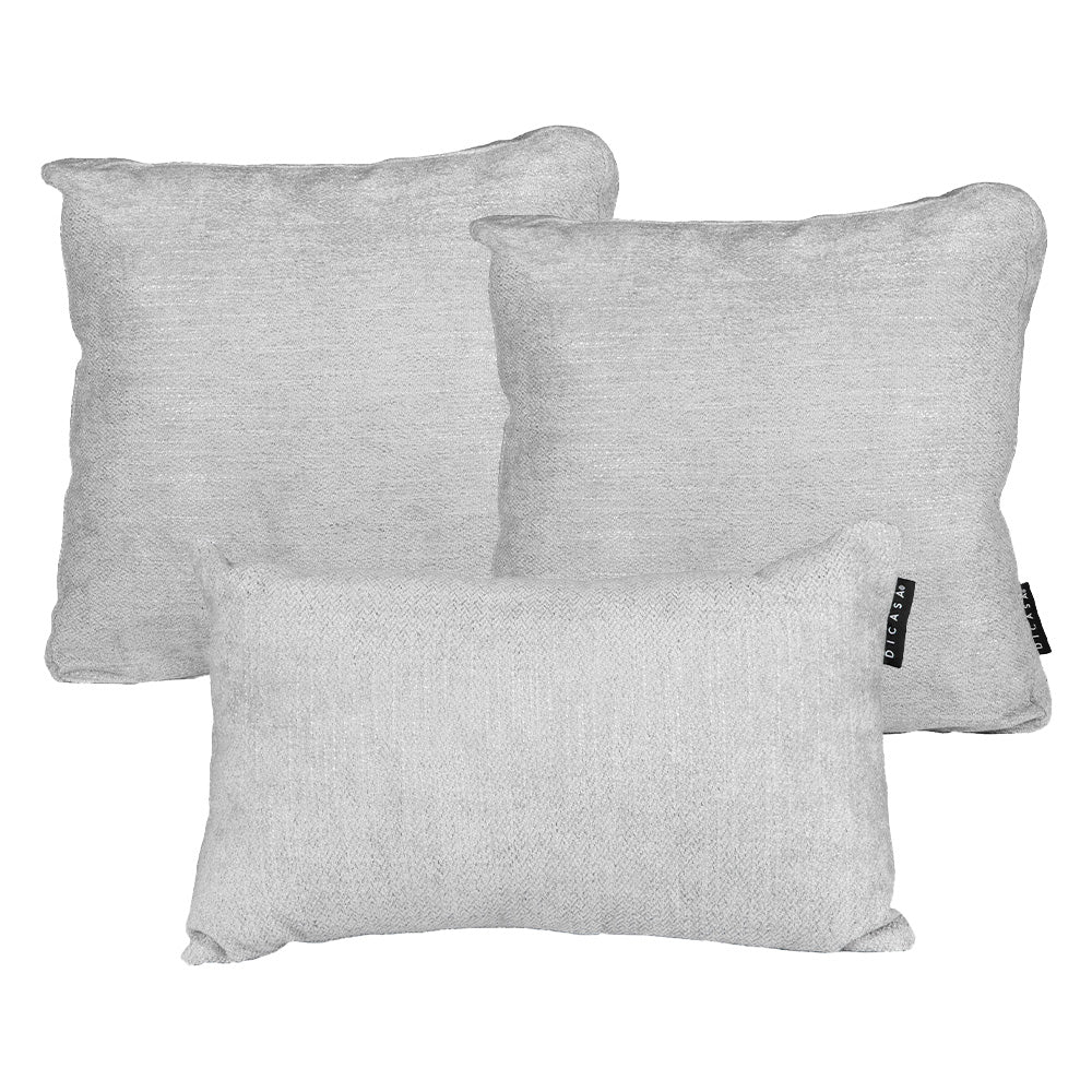 Set de 3 Cojines Dicasa Zita y Delta