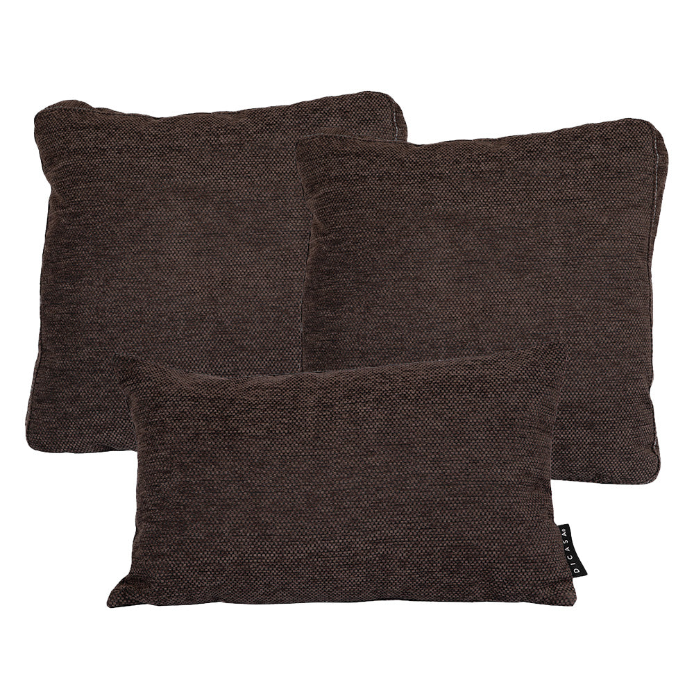 Set de 3 Cojines Dicasa Zita y Delta