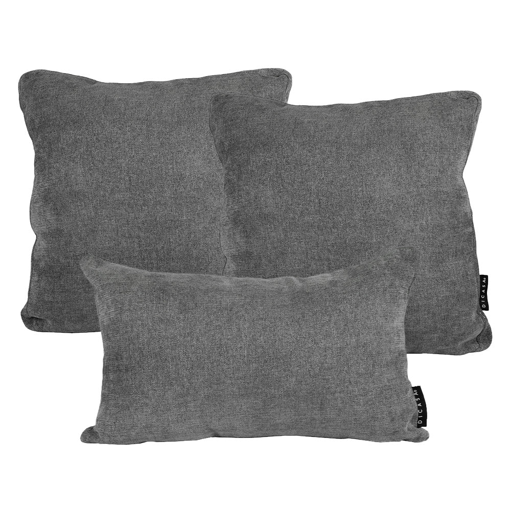 Set de 3 Cojines Dicasa Zita y Delta