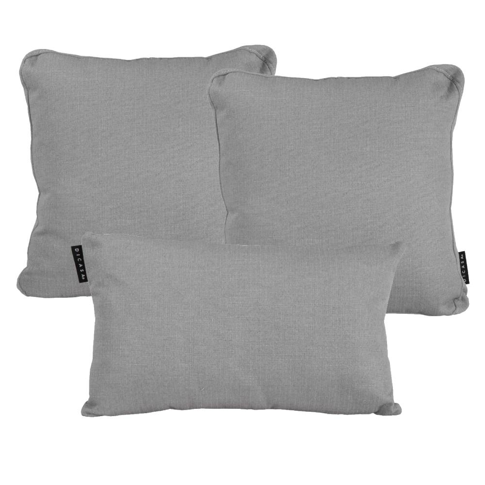 Set de 3 Cojines Dicasa Zita y Delta