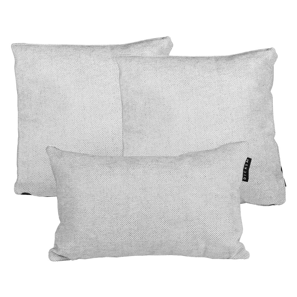 Set de 3 Cojines Dicasa Zita y Delta