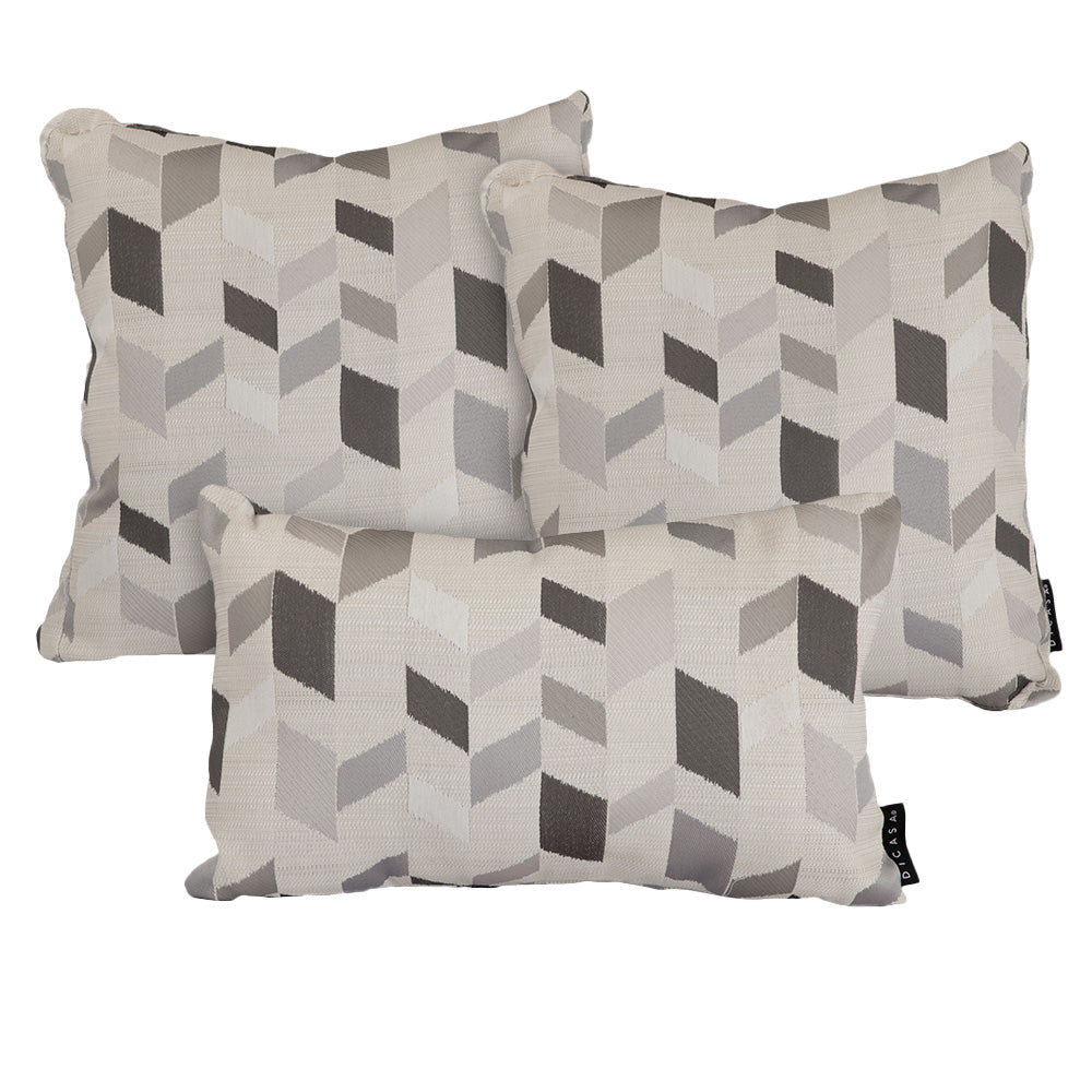 Set de 3 Cojines Dicasa Zita y Delta