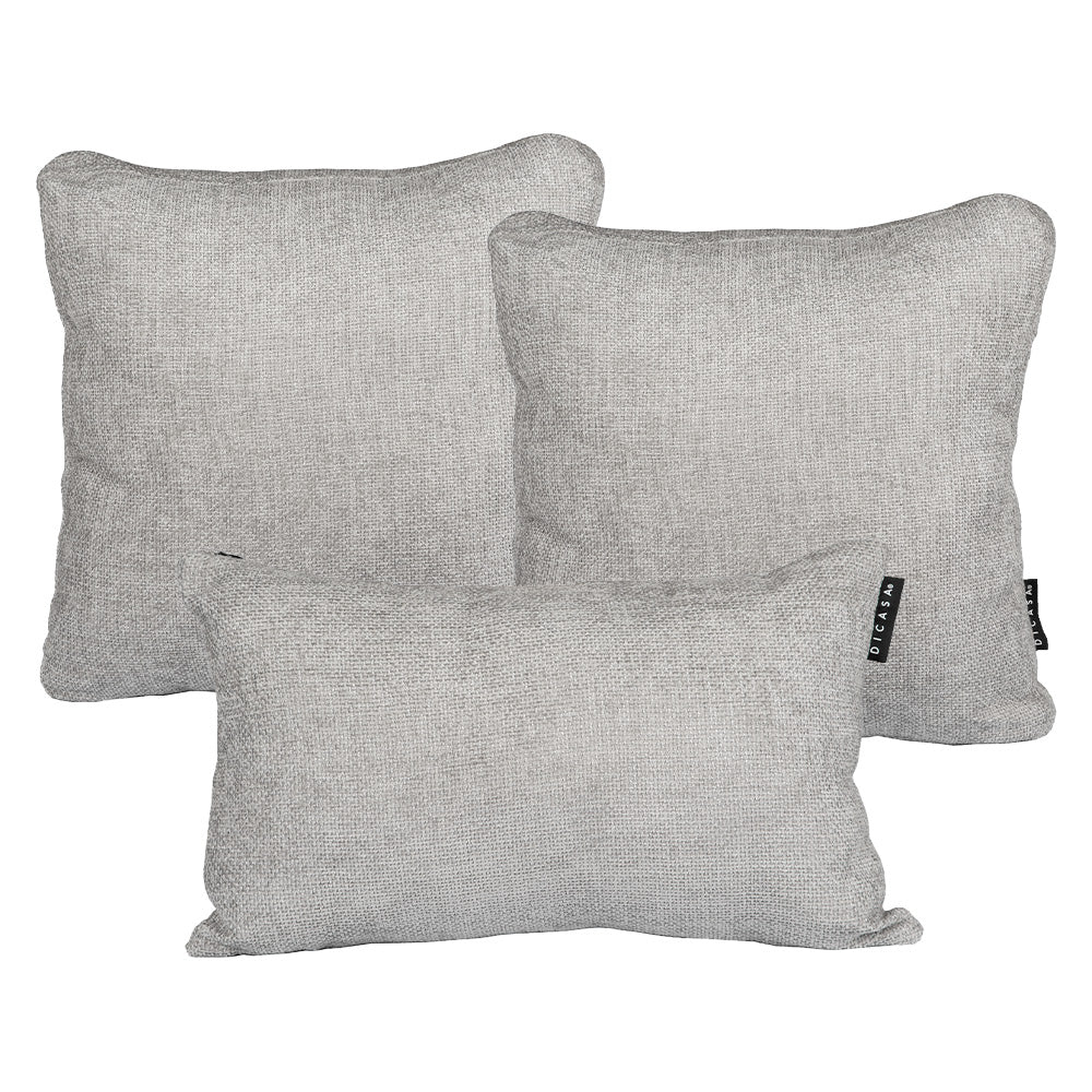 Set de 3 Cojines Dicasa Zita y Delta