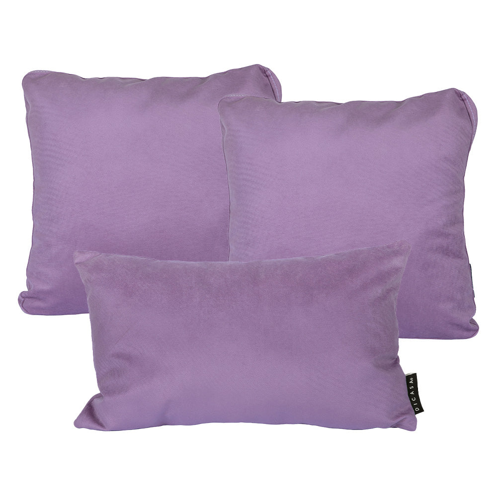 Set de 3 Cojines Dicasa Zita y Delta Outlet