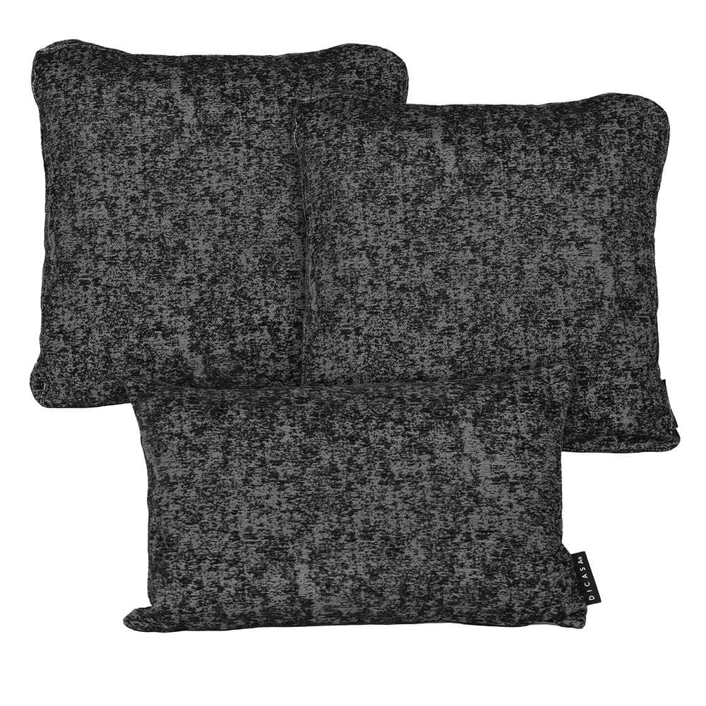 Set de 3 Cojines Dicasa Kappa, Zita y Delta