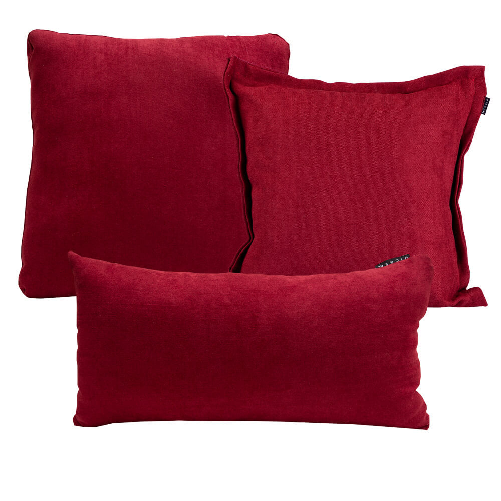 Set de 3 Cojines Dicasa Kappa, Zita y Delta