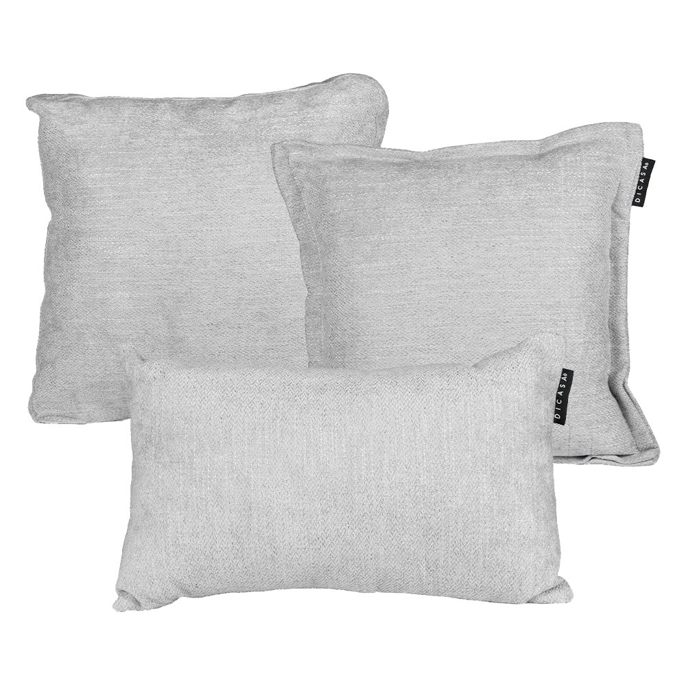 Set de 3 Cojines Dicasa Kappa, Zita y Delta