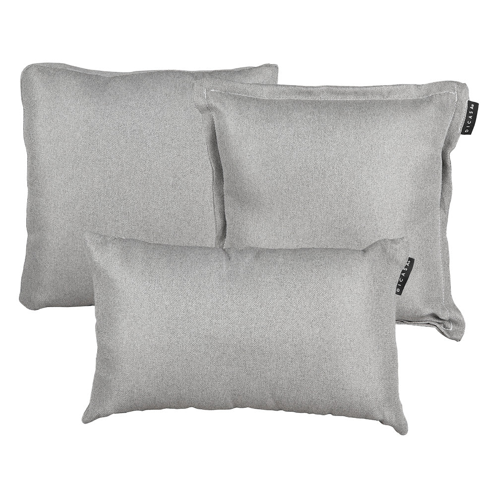 Set de 3 Cojines Dicasa Kappa, Zita y Delta