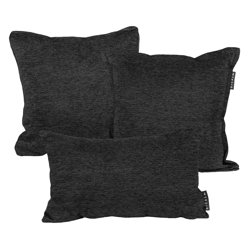 Set de 3 Cojines Dicasa Kappa, Zita y Delta