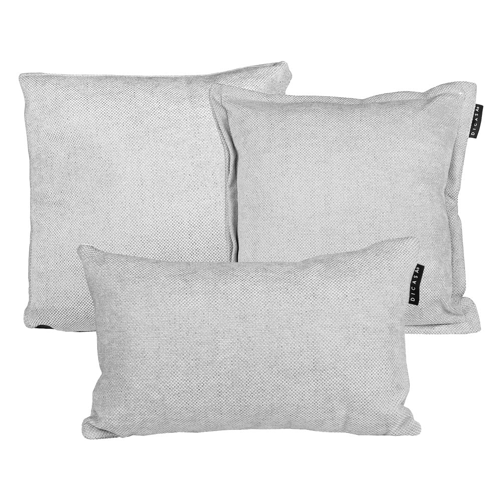 Set de 3 Cojines Dicasa Kappa, Zita y Delta