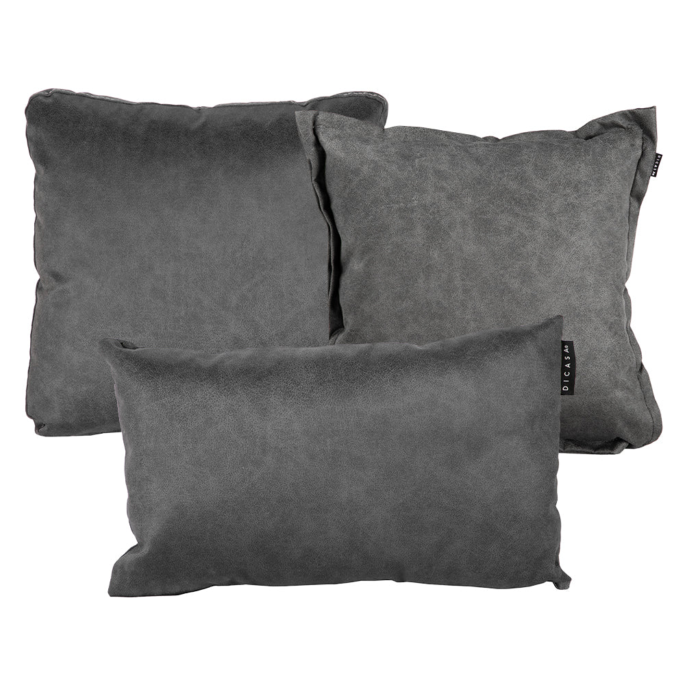 Set de 3 Cojines Dicasa Kappa, Zita y Delta