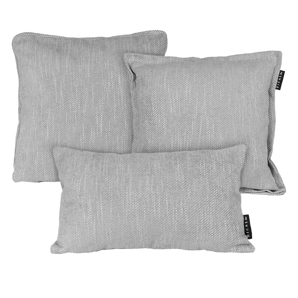 Set de 3 Cojines Dicasa Kappa, Zita y Delta