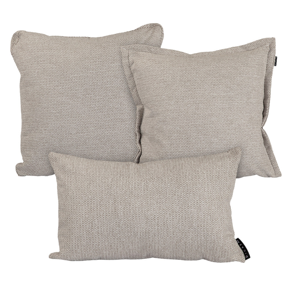 Set de 3 Cojines Dicasa Kappa, Zita y Delta