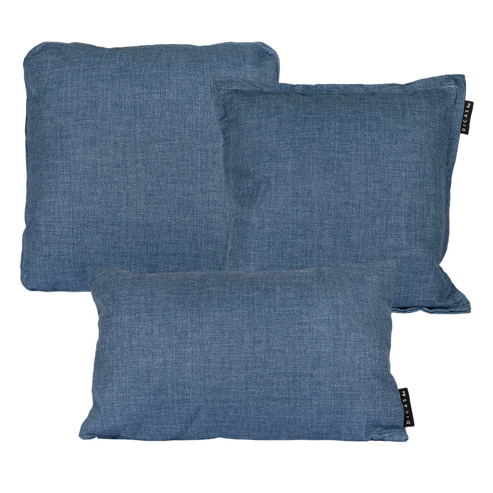 Set de 3 Cojines Dicasa Kappa, Zita y Delta