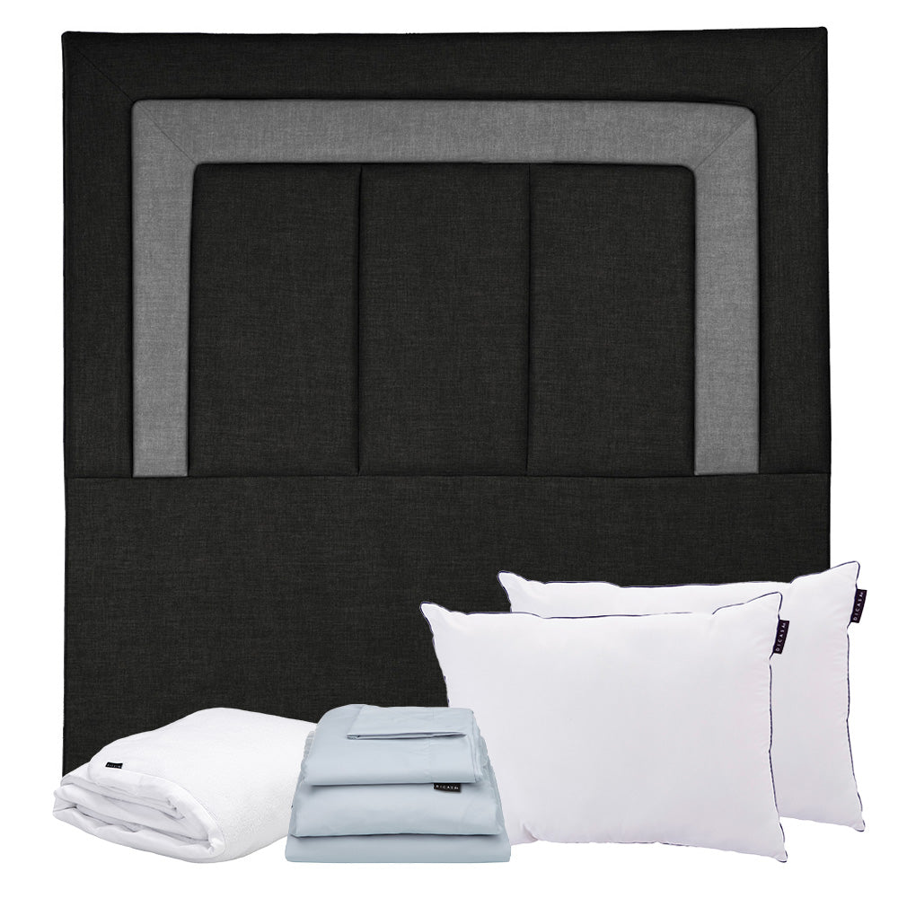 Cabecera Dicasa Bora con Ropa de Cama