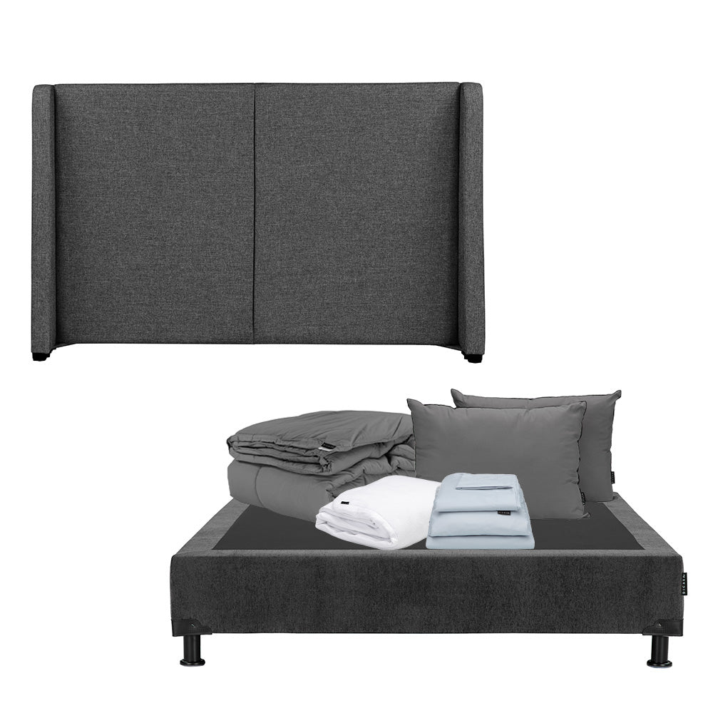 Cabecera Dicasa Milan con Box con Ropa de Cama