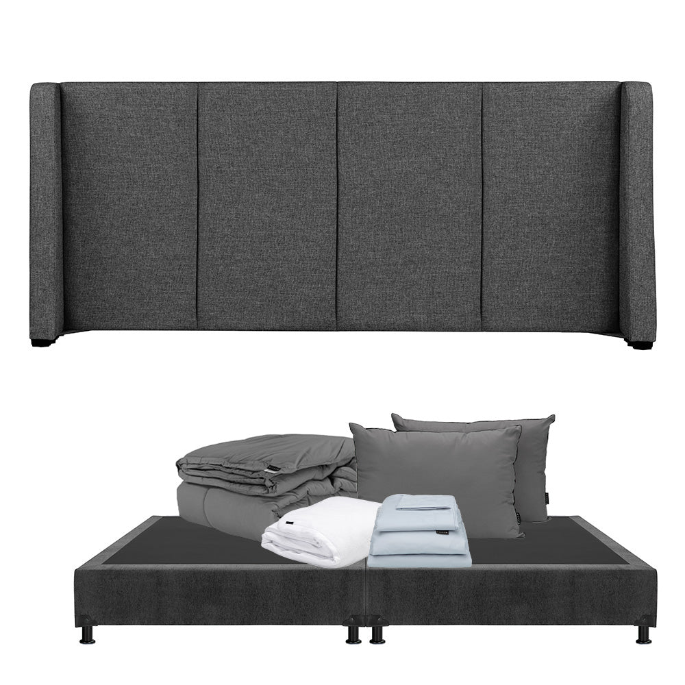 Cabecera Dicasa Milan con Box con Ropa de Cama