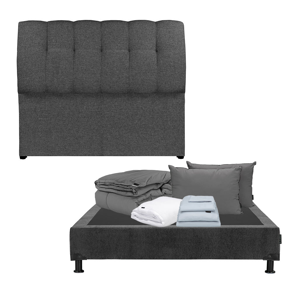 Cabecera Dicasa Nube con Box con Ropa de Cama