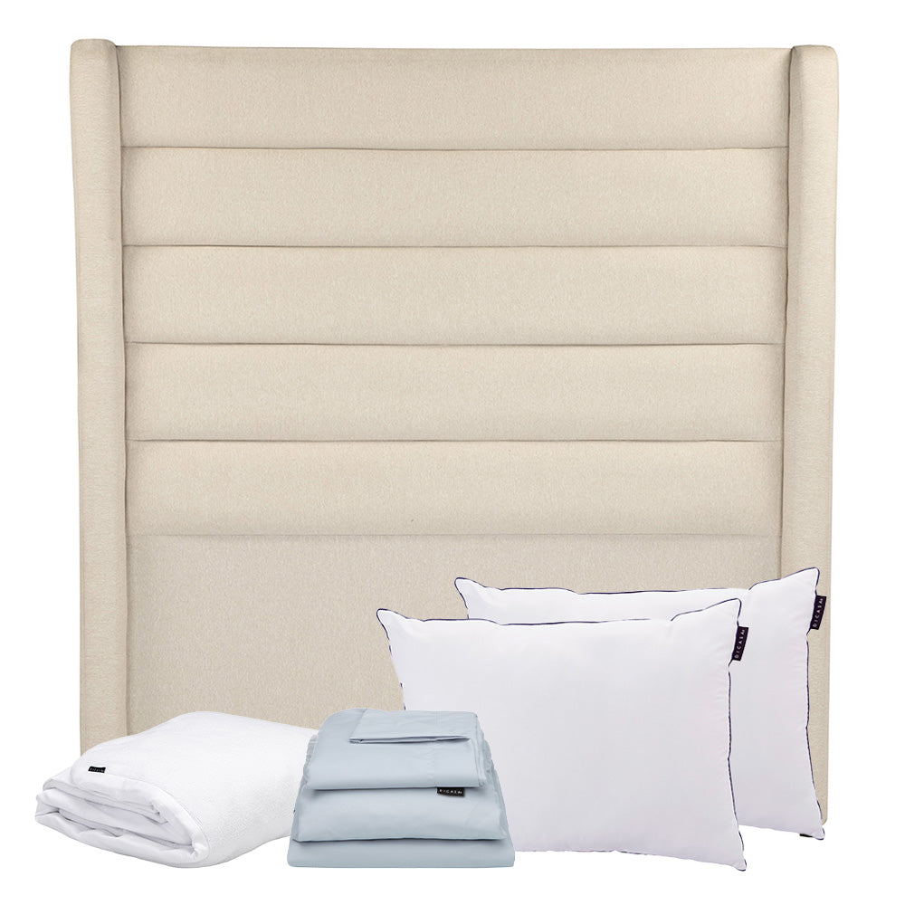 Cabecera Dicasa Polar con Ropa de Cama