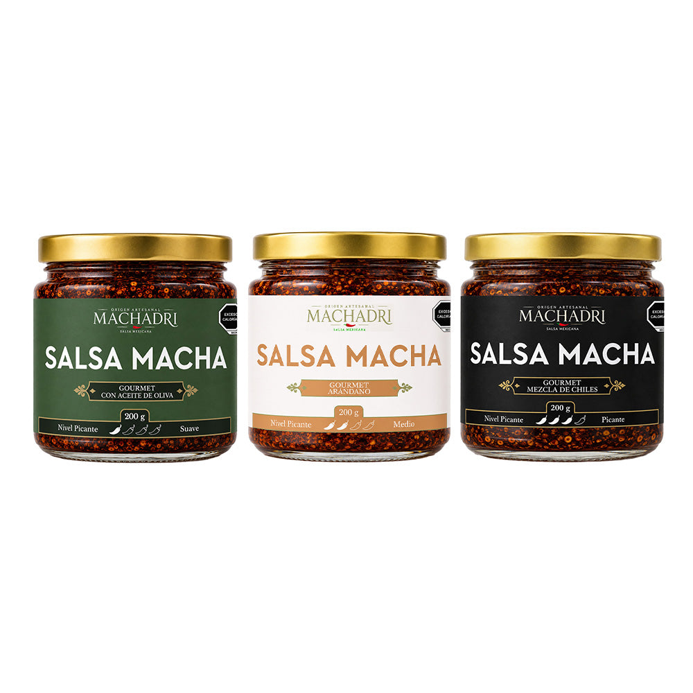 Kit 3 Salsa Machadri