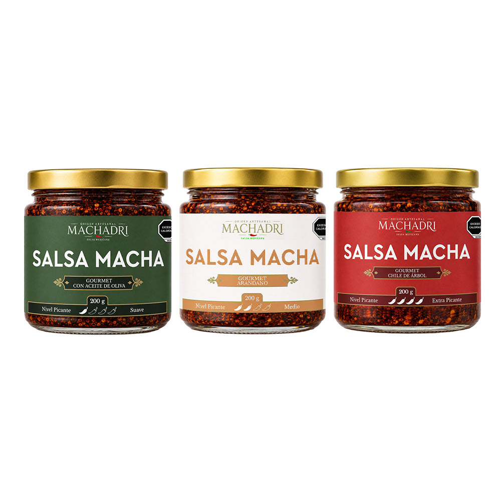 Kit 3 Salsa Machadri