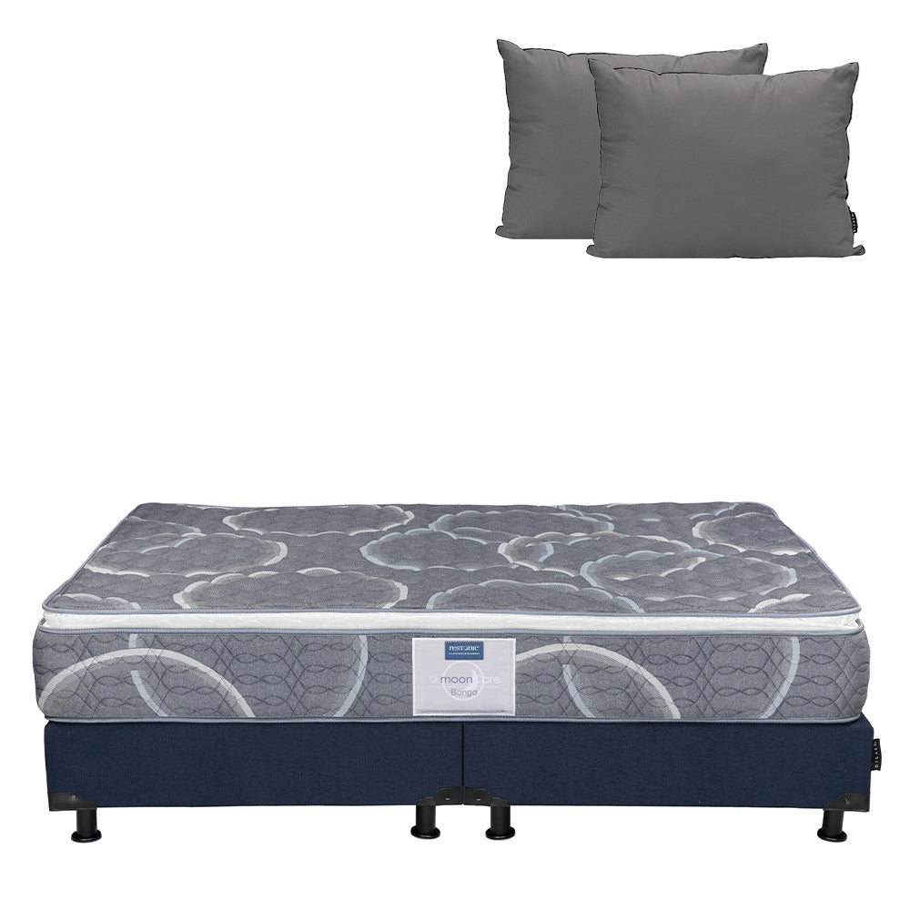 Colchón Dicasa Bongo con Box con Ropa de Cama