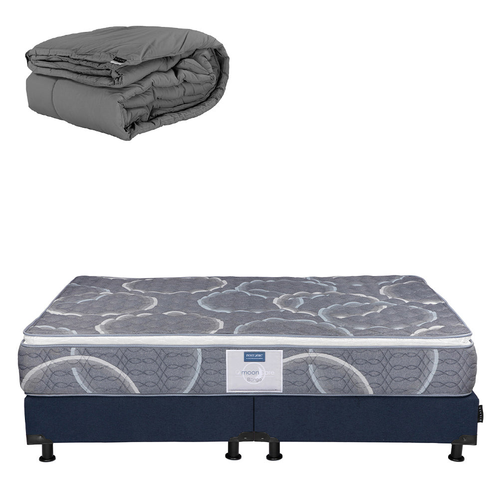 Colchón Dicasa Bongo con Box con Ropa de Cama