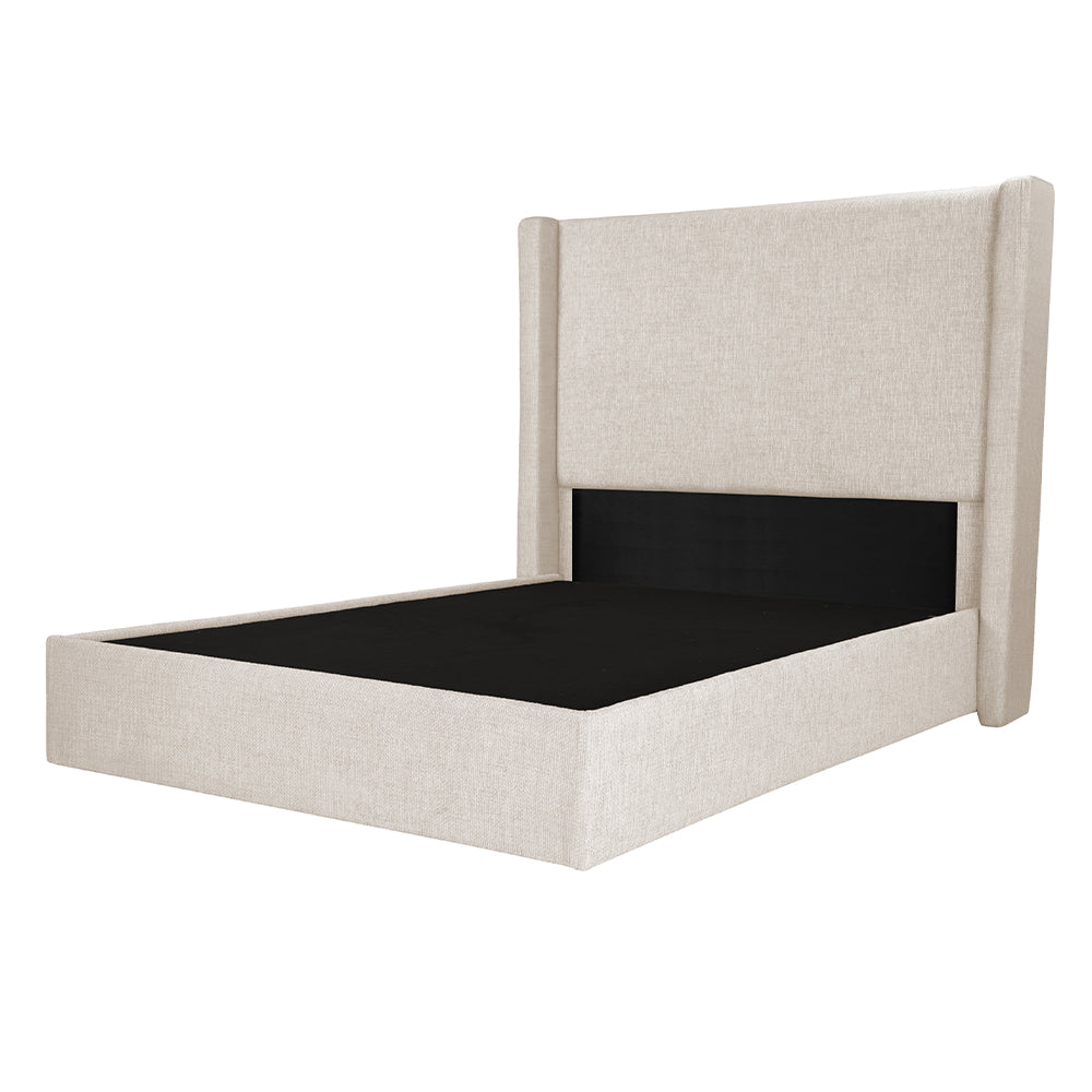 Cabecera Dicasa Planx con Base Cama. Regalo: Almohadas, Frazada y Libro
